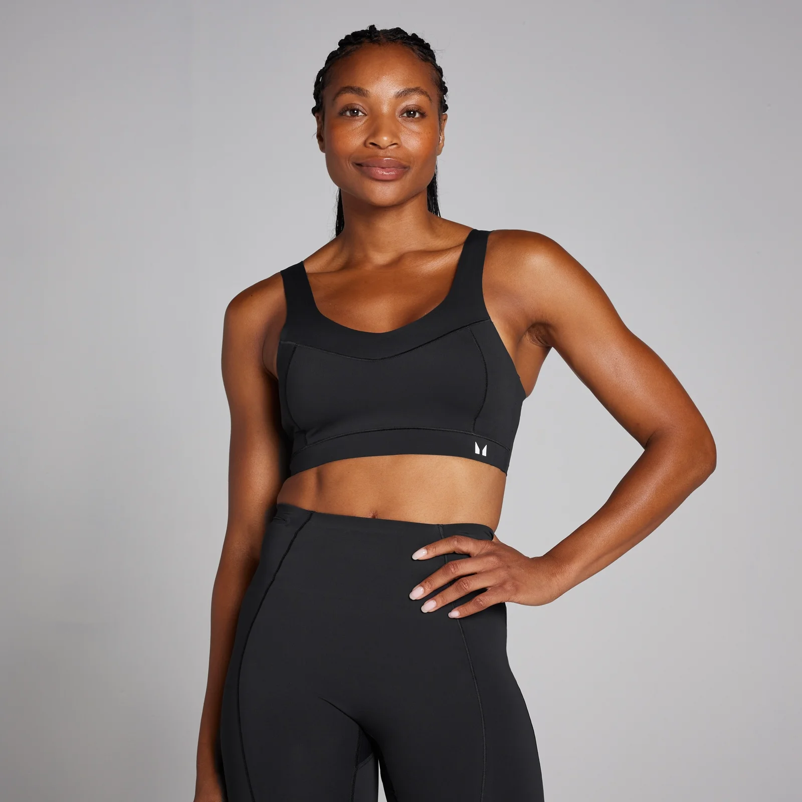 MP Tempo Ultra verlijmde sportbeha - Zwart - XS Afbeelding 1