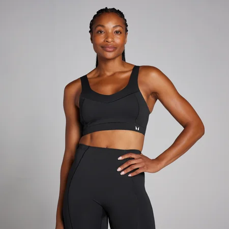 MP Tempo Ultra verlijmde sportbeha - Zwart