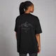 MP Velocity oversized T-shirt voor dames - Zwart