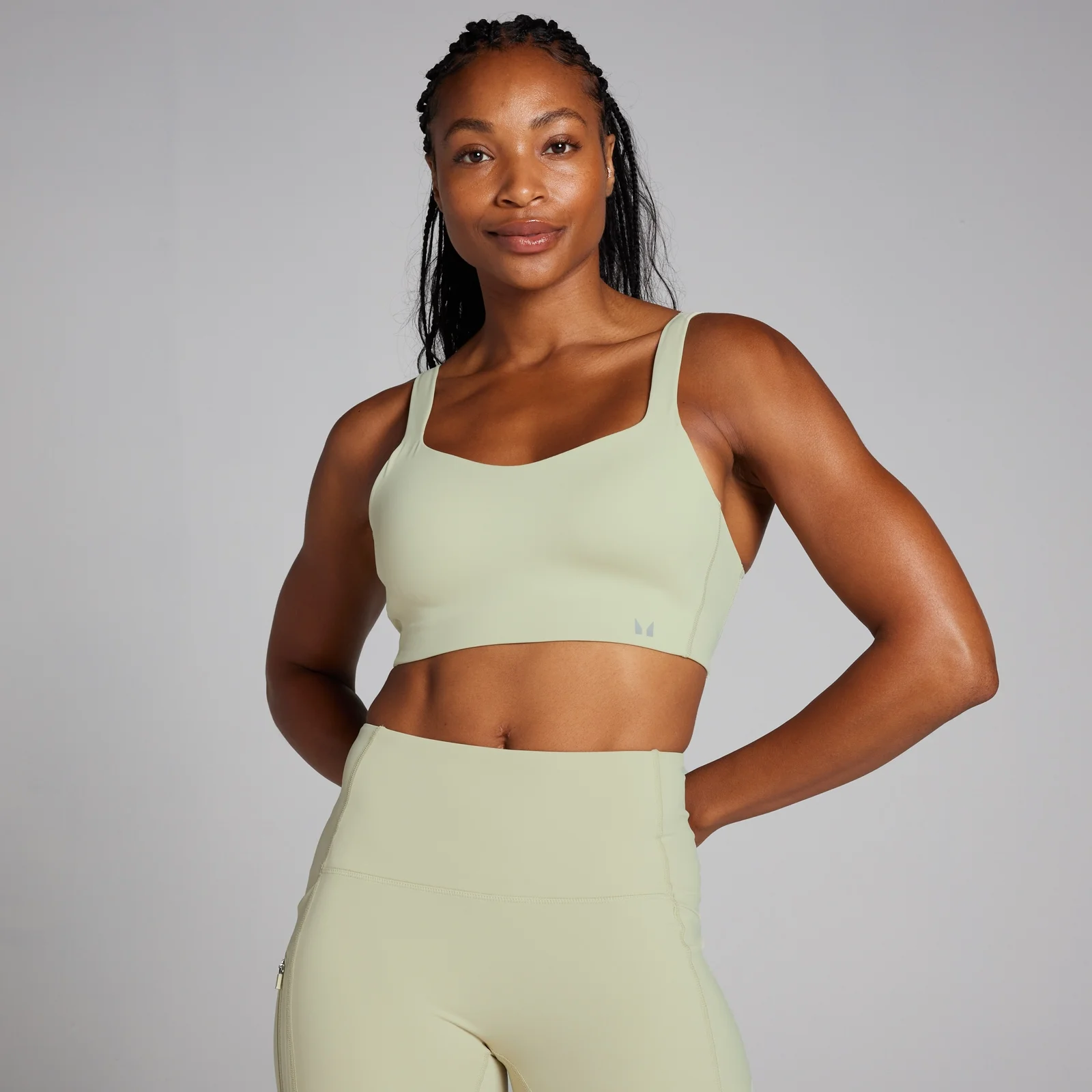 MP Velocity Ultra verlijmde sportbeha voor dames - Warmsaliegroen - XL Afbeelding 1