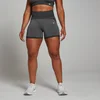 MP tweekleurige naadloze fietsshort voor dames - Zwart