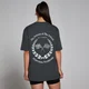 MP World Wide Graphic T-shirt - Verwassen zwart