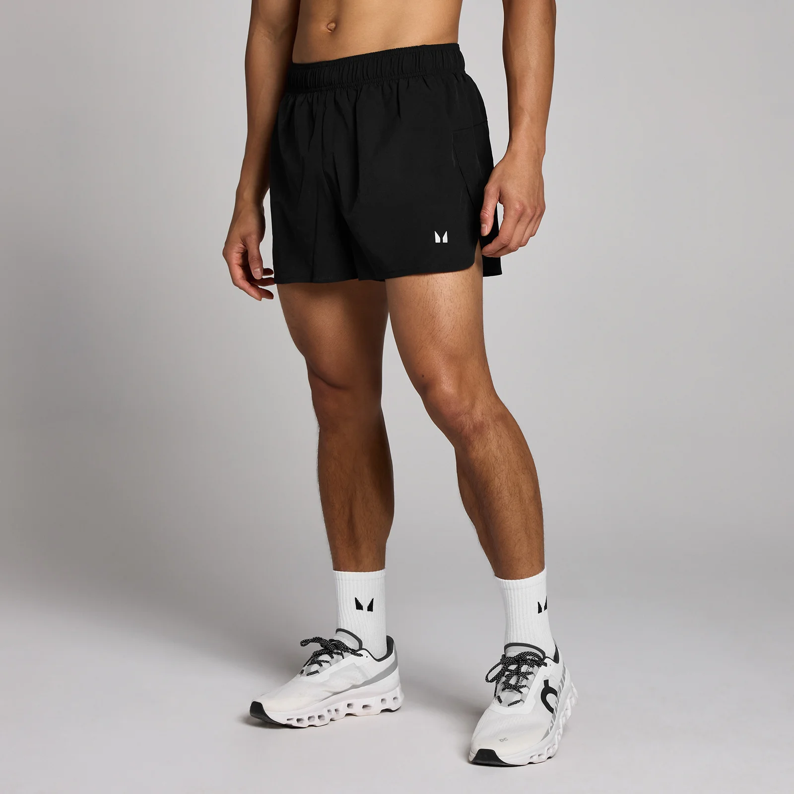 MP trainingsshort met binnenbeenlengte van 8 cm voor heren - Zwart - L Afbeelding 1