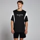 MP Tempo Contrast Retro oversized T-shirt voor heren - Zwart