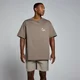 MP Health & Wellness Graphic oversized T-shirt voor heren - Espressobruin