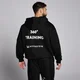 MP Tempo Hybrid hoodie met kwartrits voor heren - Zwart