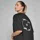 MP Tracking Graphic T-shirt voor dames - Verwassen grijs