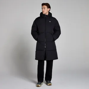 MP lang pufferjack voor heren - Zwart - Size XS