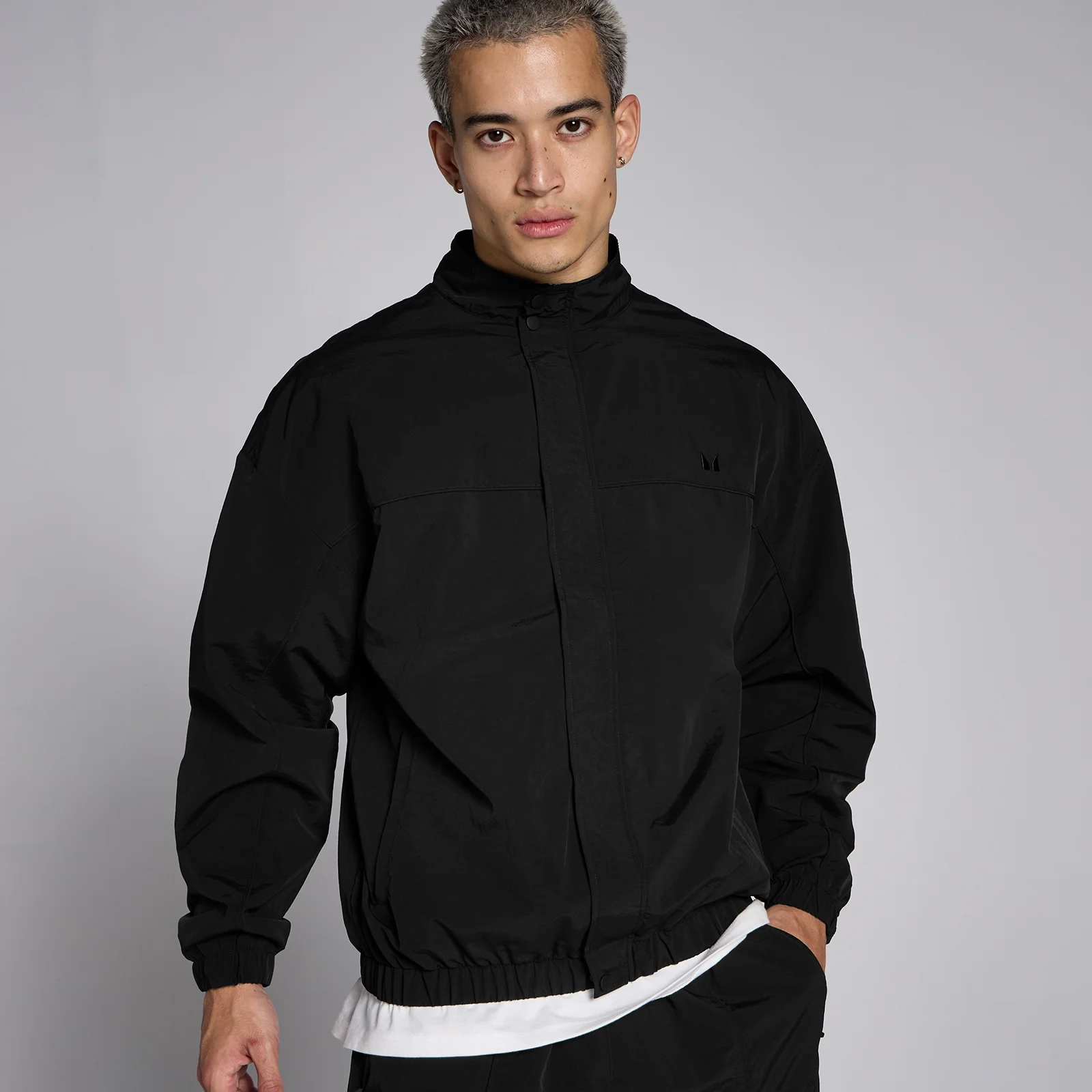 MP Lifestyle trainingsjack voor heren - Zwart - XS Afbeelding 1