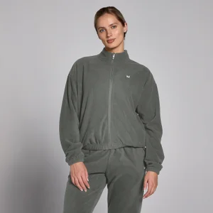 MP fleecejack met rits voor dames - Metaalgrijs - Size S