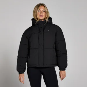 MP kort gewatteerd pufferjack voor dames - Zwart - Size XS