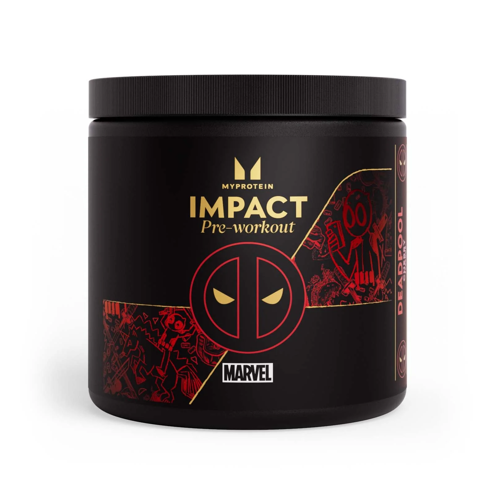 Impact Pre-Workout – Deadpool - 40servings - Kersen Afbeelding 1