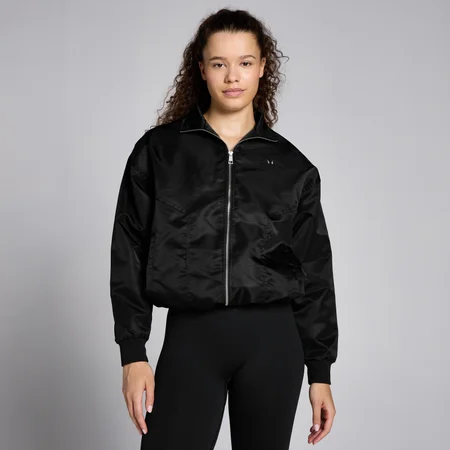 MP Lifestyle bomberjack van nylon voor dames - Zwart