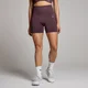 MP Tempo naadloze scrunchshort voor dames - Fudgebruin