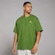 MP Lifestyle T-shirt met opdruk - Donkerdennengroen