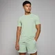 MP Tempo T-shirt met streeptdetails voor heren - Vorstgroen