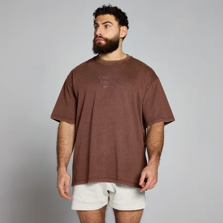 MP Origin verwassen T-shirt met opdruk - Penny