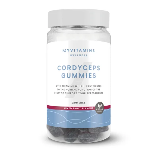 Paddenstoelengummies - 60gummies - Cordyceps (Perform) - Mixed Fruit