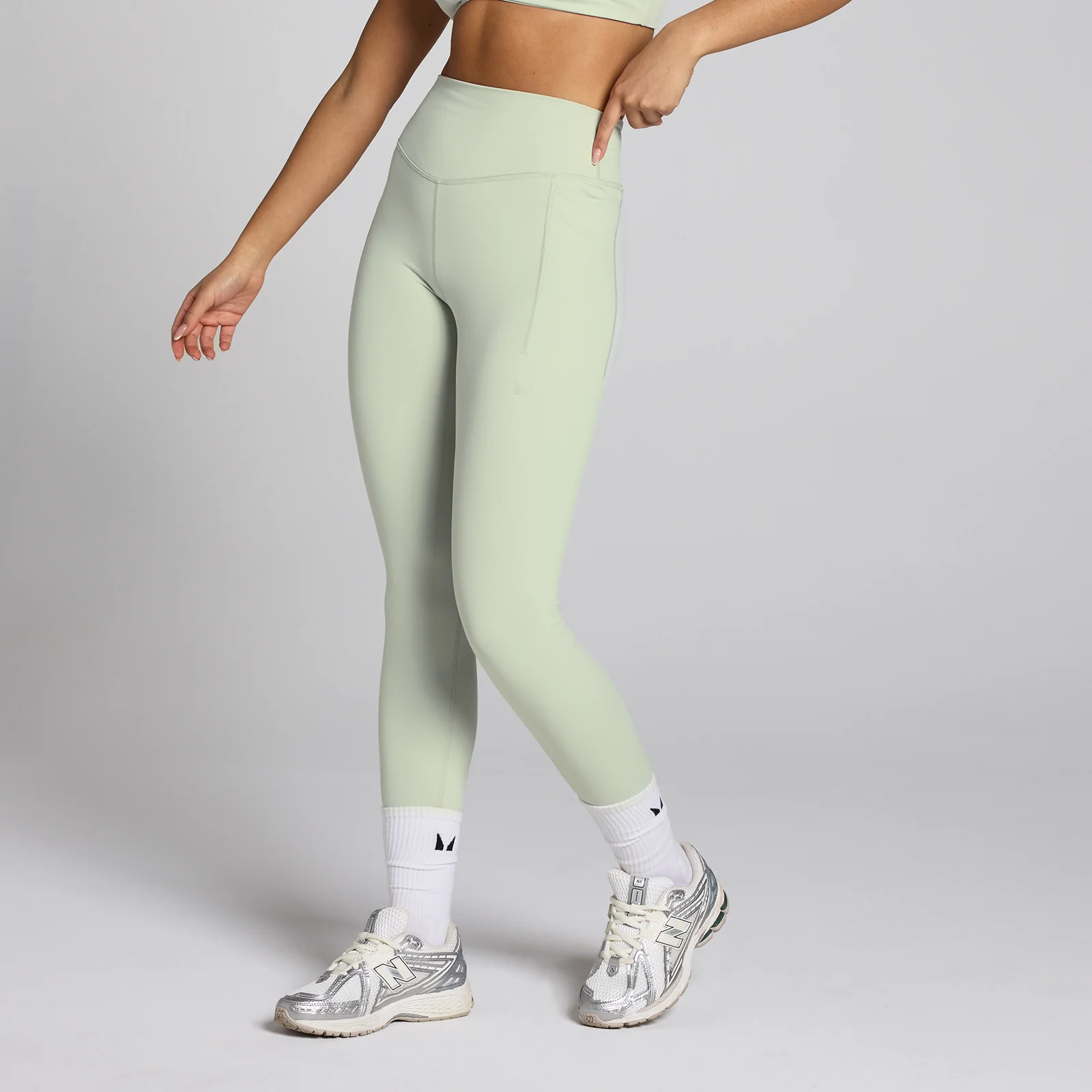 MP Lifestyle sportlegging voor dames - Mineraalgroen - L Afbeelding 1