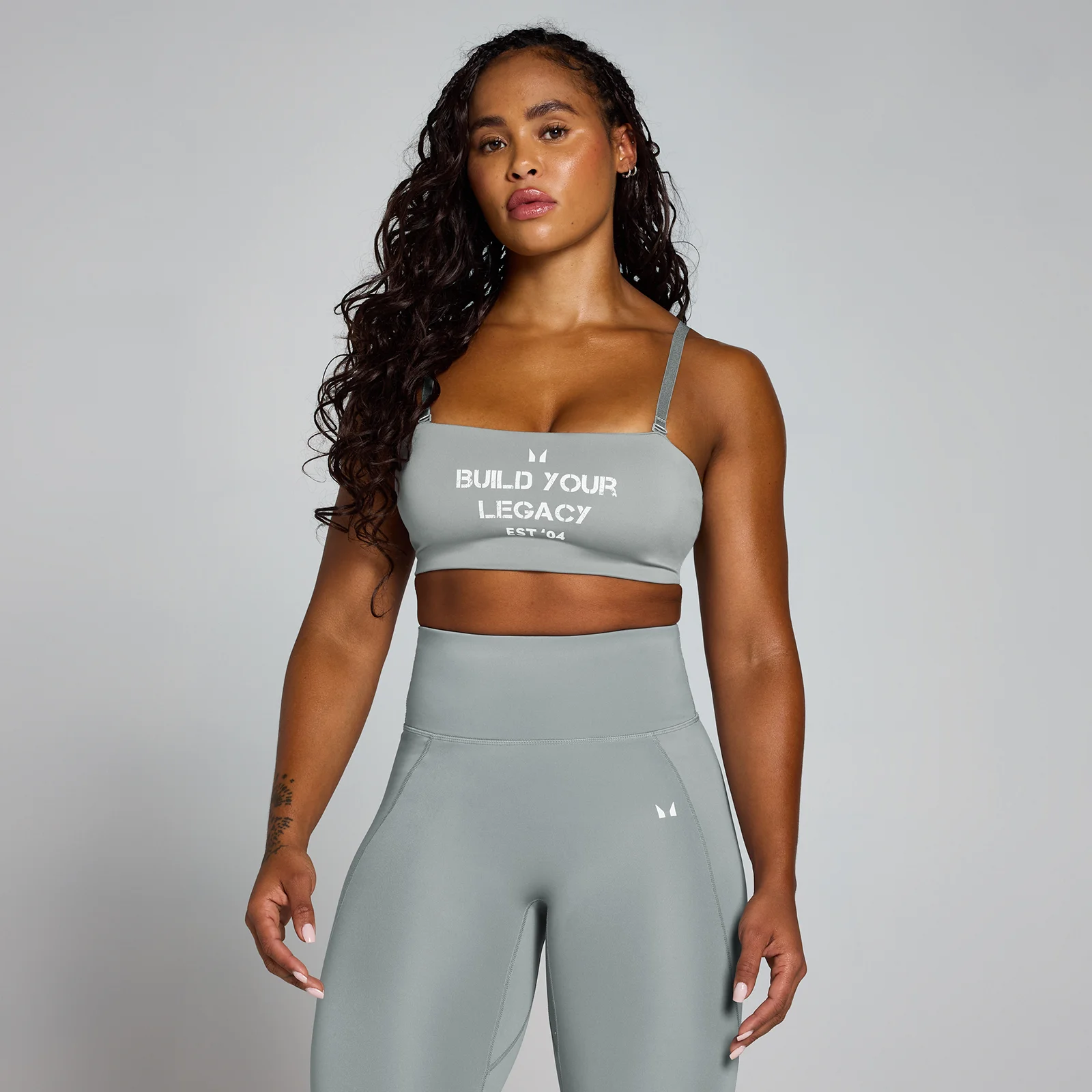 MP sportbeha met Origin-opdruk - Fossielgrijs - XL Afbeelding 1