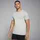 MP naadloos T-shirt met korte mouwen voor heren - Gemêleerd luchtgrijs