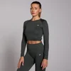 MP Shape naadloze croptop met lange mouwen voor dames