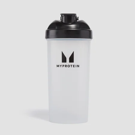 Myprotein plastic shaker - Transparant/Zwart