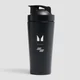 Myprotein Hyrox shaker van gerecycled metaal - Zwart