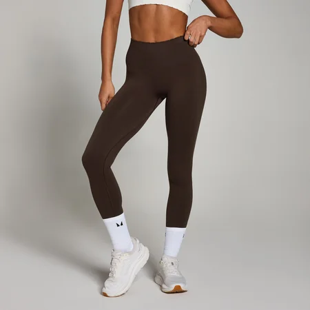 MP Tempo Ultra naadloze legging voor dames - Koffiebruin