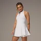 MP X Tatiana tennisjurk met kraag - Wit