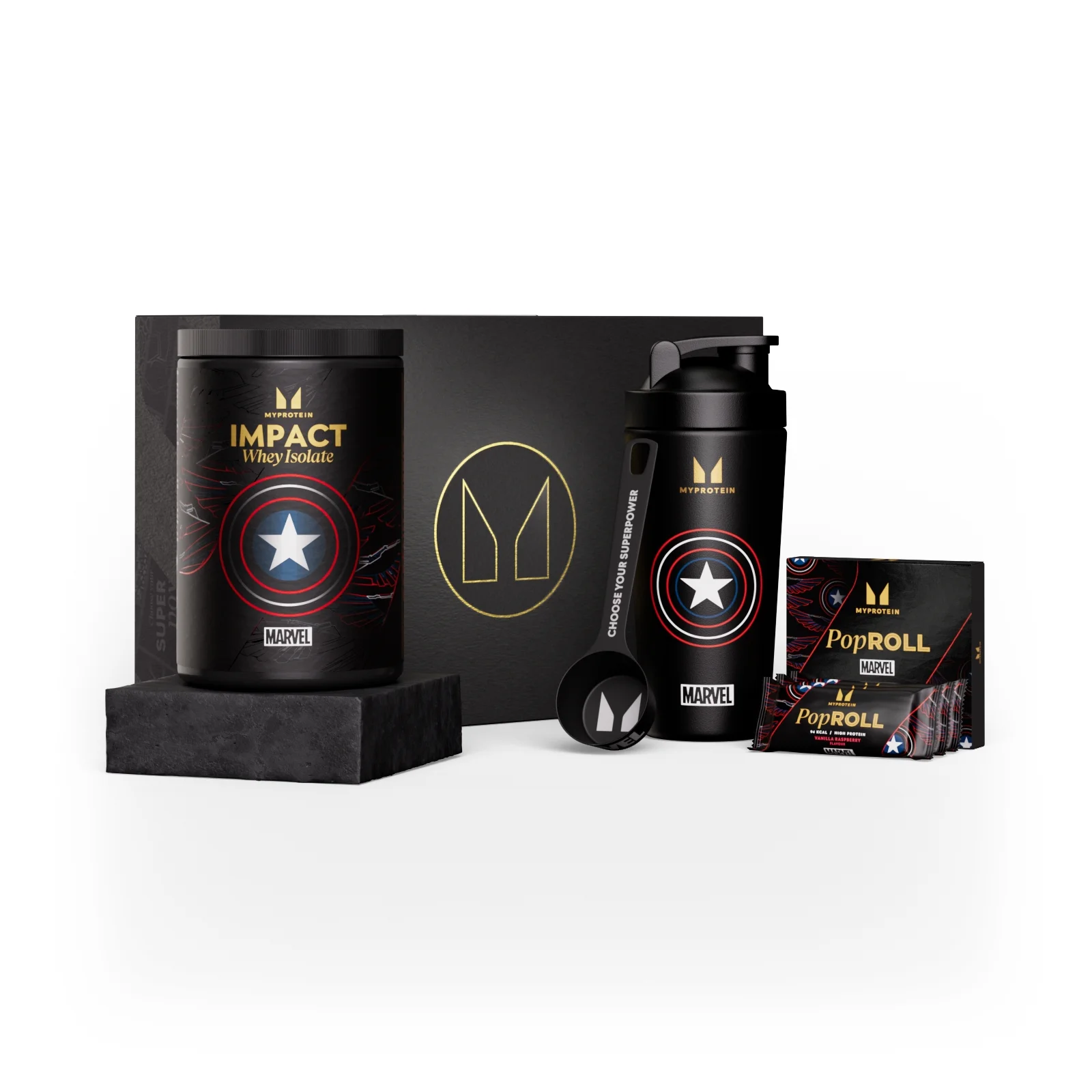 Myprotein x Marvel | Captain America Box Afbeelding 1