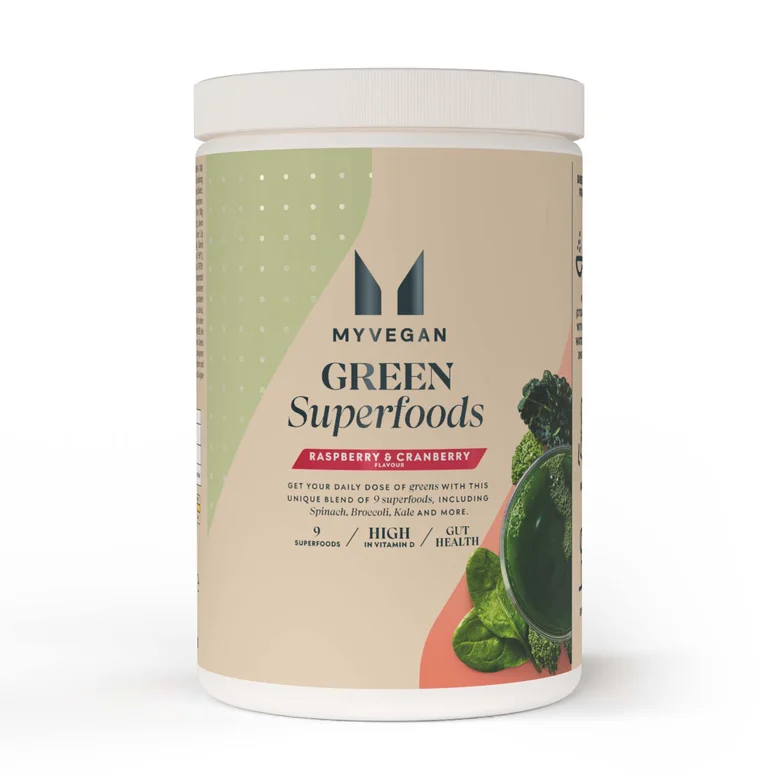 Green Superfoods - 50servings - Framboos & Cranberry