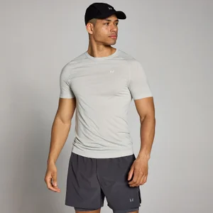 MP Velocity naadloos T-shirt met nauwsluitende pasvorm voor heren - Chroom - Size M