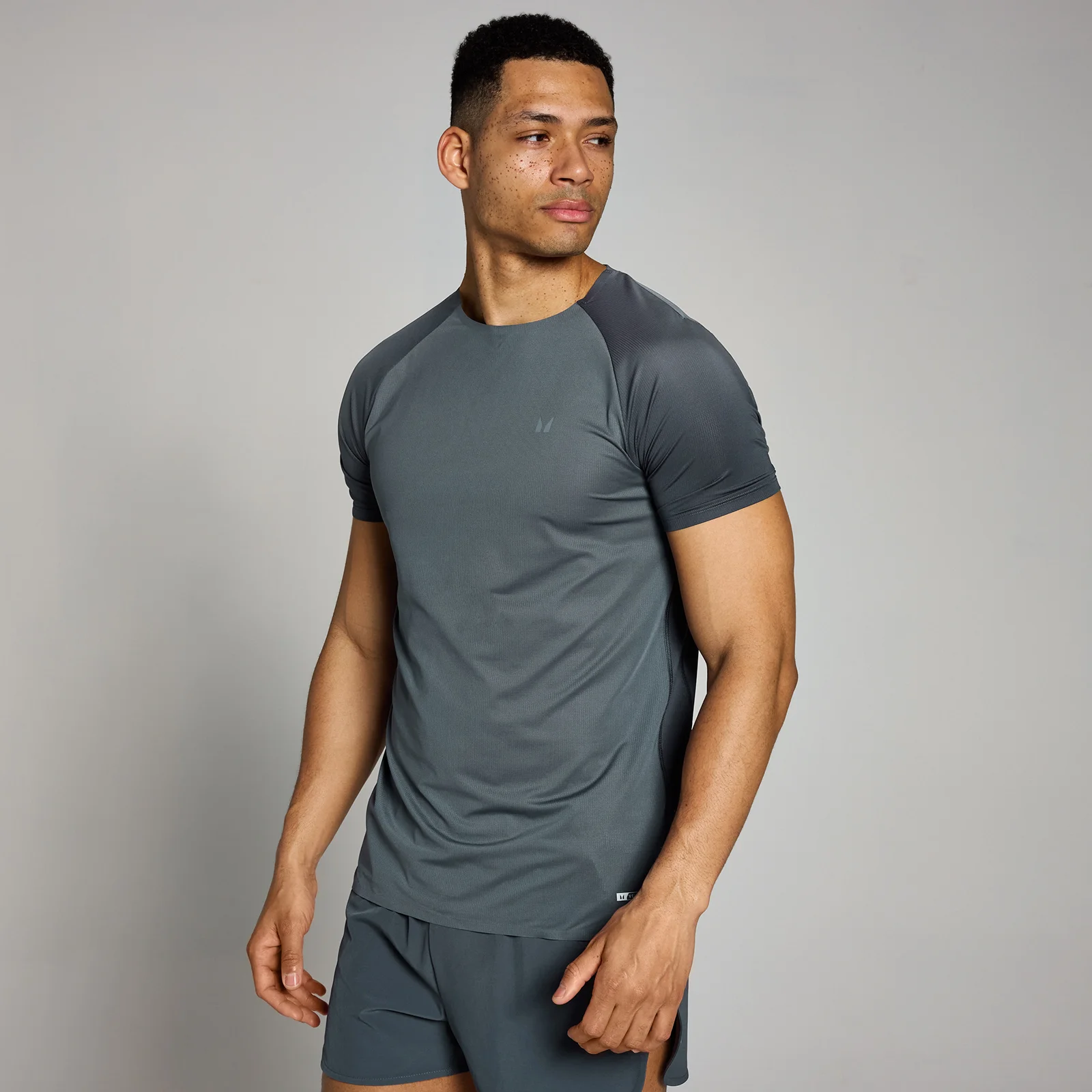 MP Velocity T-shirt van mesh - Middernacht - XL Afbeelding 1