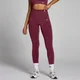 MP Tempo naadloze legging voor dames - Wijnrood