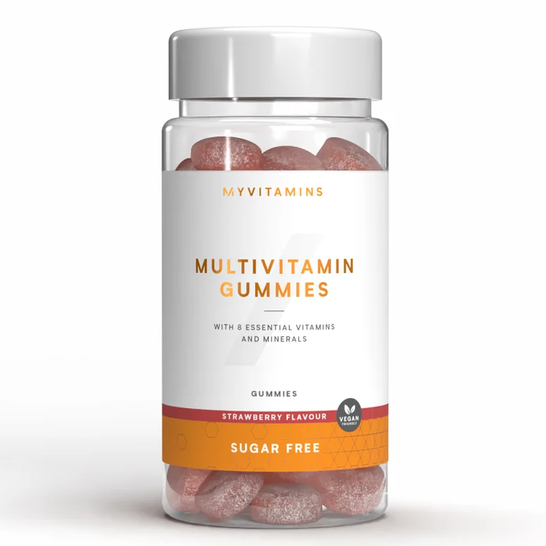 Suikervrije multivitamine gummies - 60gummies - Sugar Free Strawberry