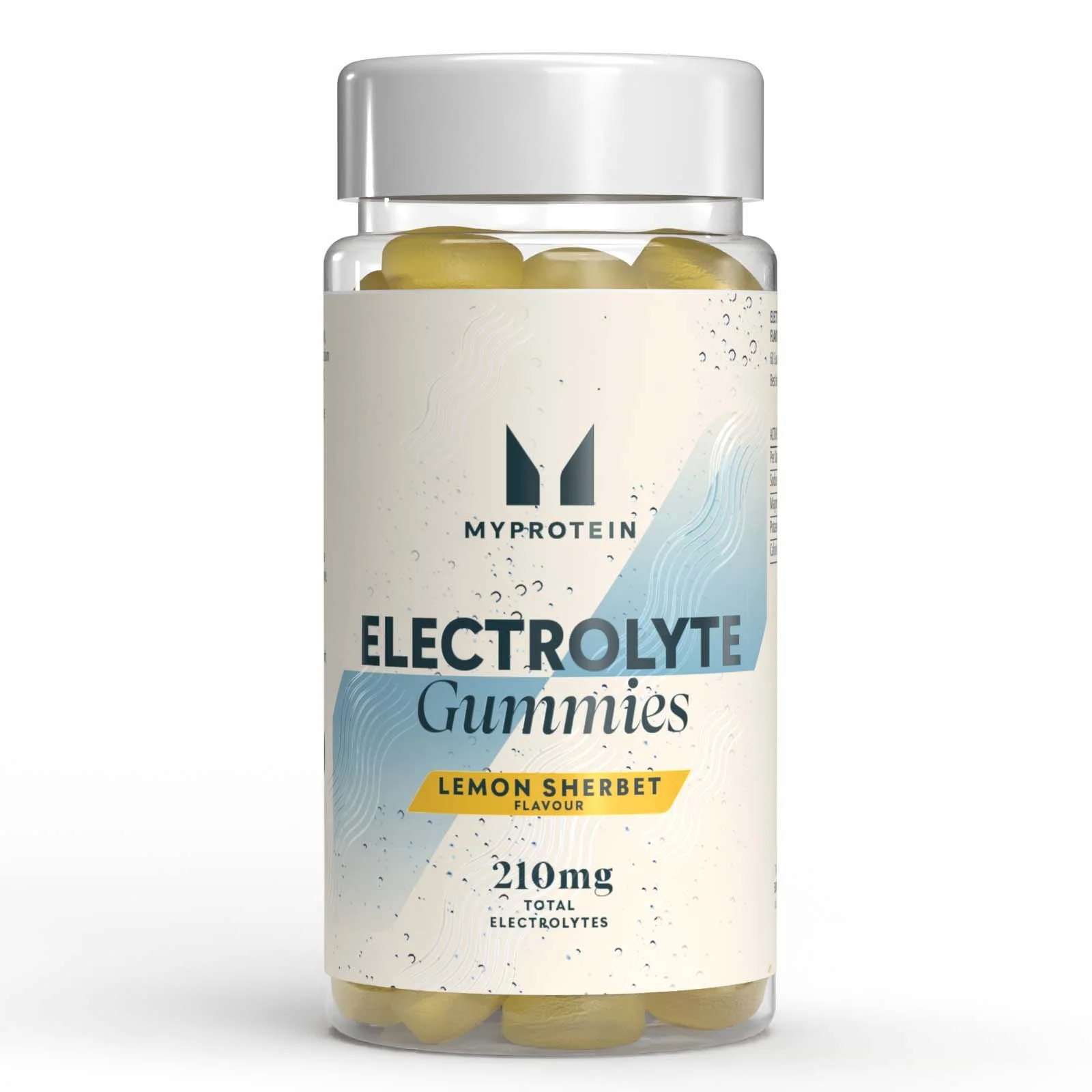 Elektrolyten gummies - 30servings - Citroensorbet Afbeelding 1
