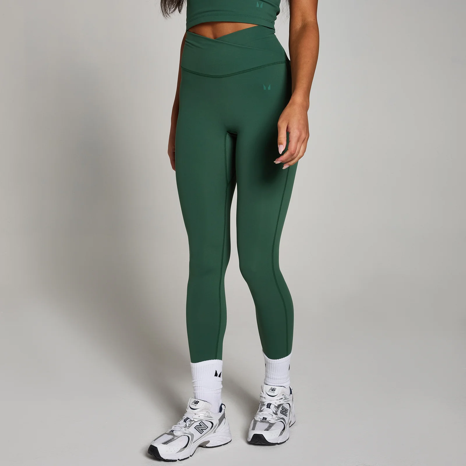 MP Tempo legging voor dames - Racegroen - XS Afbeelding 1