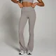 MP Tempo legging met uitlopende pijpen voor dames - Paddenstoelenbruin