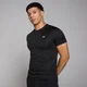 MP Active gerasterd trainingsshirt voor heren - Zwart