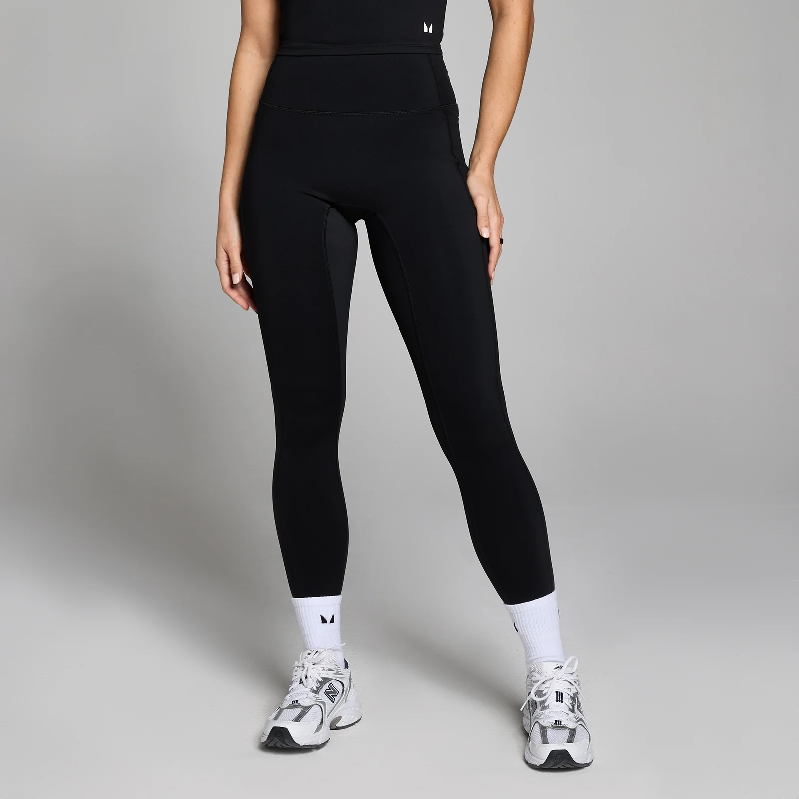 MP Dames Active Legging met Zakken - Zwart - XS Afbeelding 1