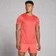 MP Tempo gemêleerd T-shirt voor heren - Koraalrood