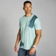 MP Velocity T-shirt van mesh met opdruk - Mistgrijs