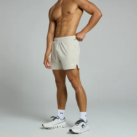 MP Tempo short met panelen en binnenbeenlengte van 13 centimeter - Asgrijs