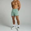 MP Tempo short met panelen en binnenbeenlengte van 13 centimeter - Vaalgroen