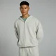 MP Tempo hoodie met rits voor heren - Asgrijs