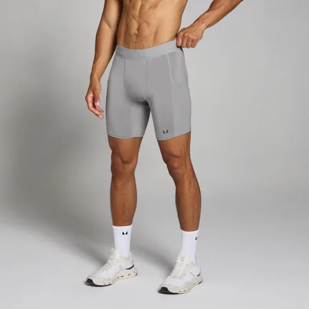 MP Tempo basislaag short voor heren - Steengrijs