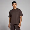 MP Rest Day oversized T-shirt voor heren - Chocoladebruin