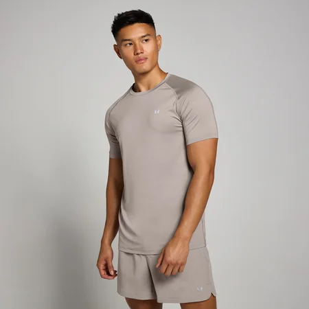 MP trainingsshirt voor mannen - Paddenstoelenbruin