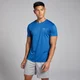 MP Tempo gemêleerd T-shirt voor heren - Puurblauw